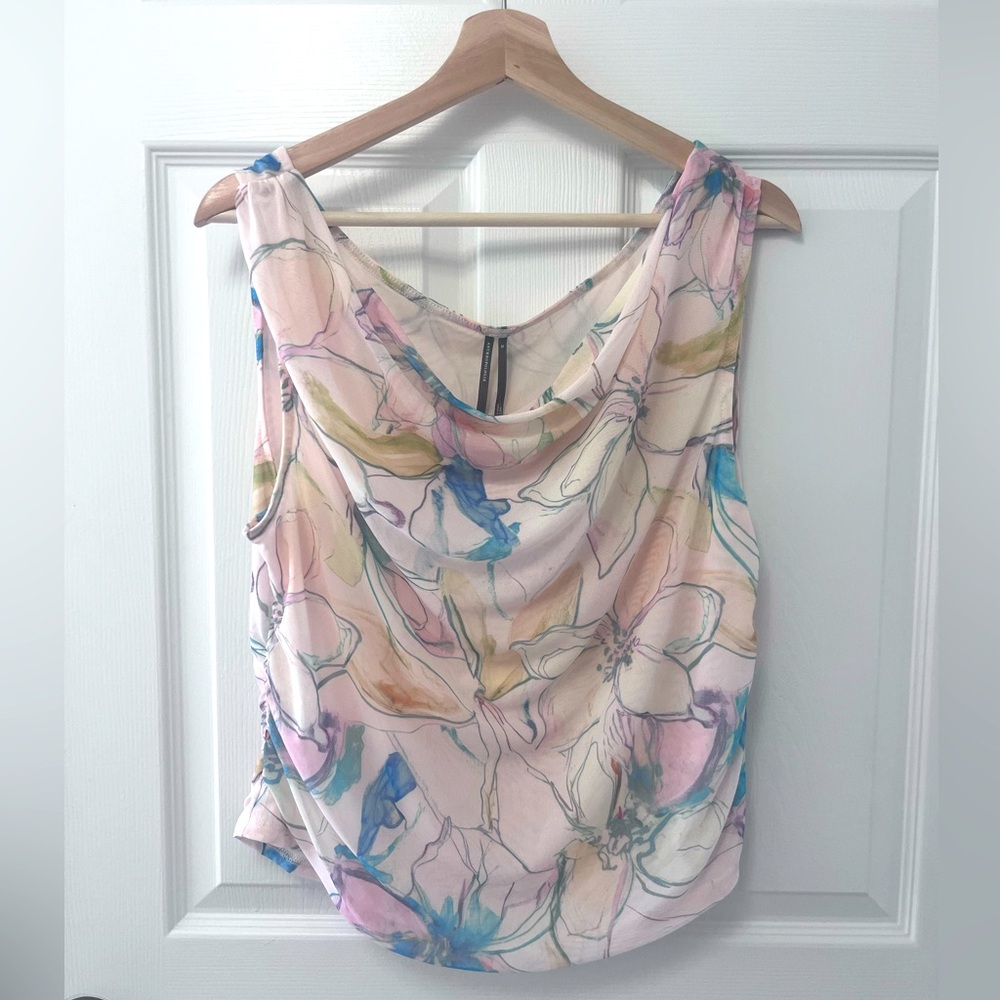 The Sloane Cowl-Neck Tank